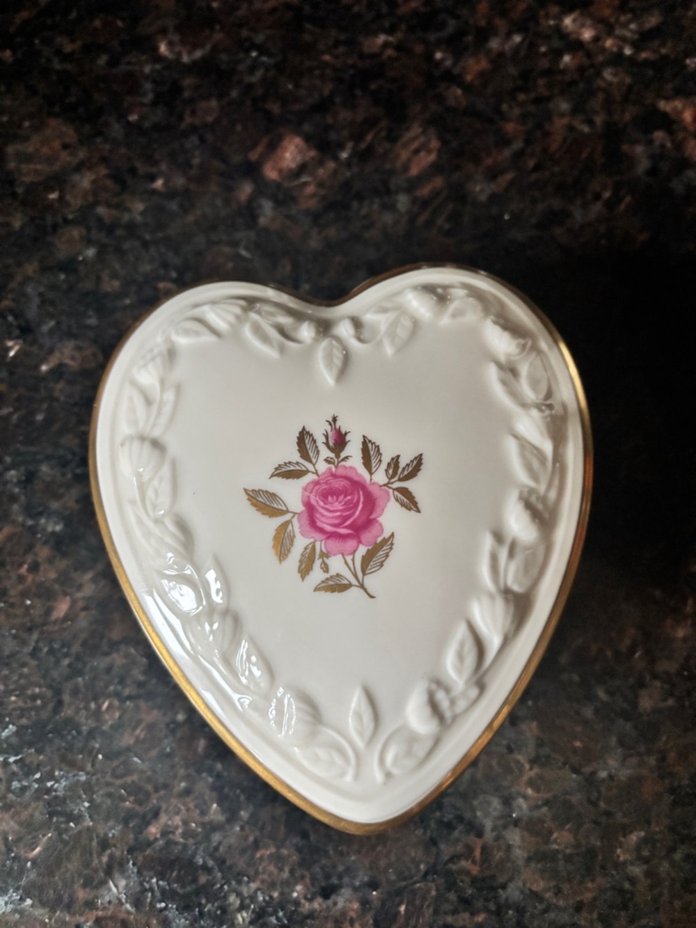Lenox Rhodora Pattern Trinket Box